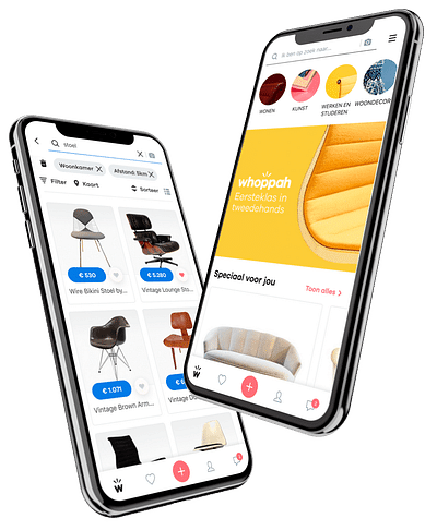Whoppah - E-commerce Marketplace - Web Applicatie