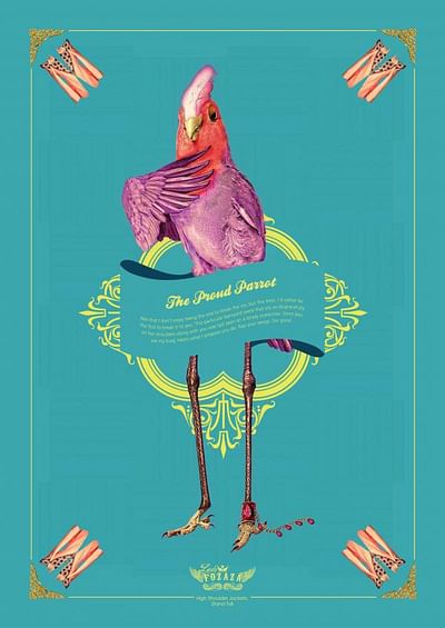 The proud Parrot - Advertising