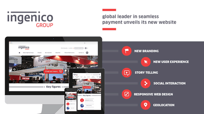 Ingenico - new website - Website Creatie