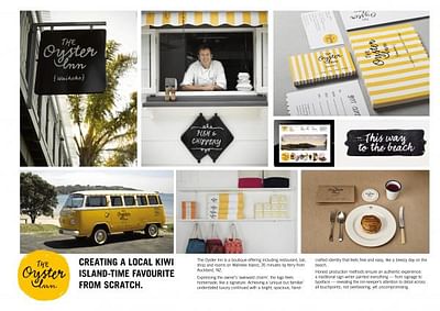 THE OYSTER INN - Publicité