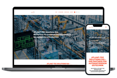atlant-tec.com - Webseitengestaltung