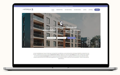 Création de site internet pour Intérieur Provence - Création de site internet
