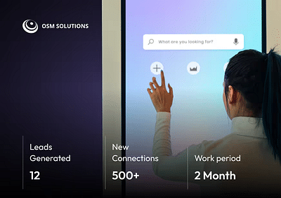 Lead Gen & LinkedIn for Digital Signage Solutions - Marketing