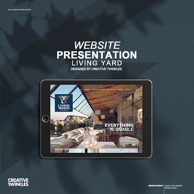 Living Yards Website - Website Creation