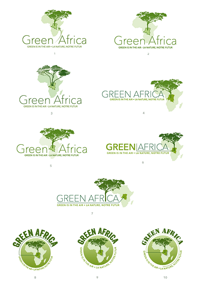 Création du brand "Green Africa" - Branding & Positionering