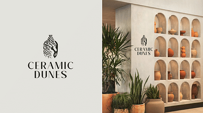 Ceramic Dunes - Cafe Concept Creation - Graphic Design