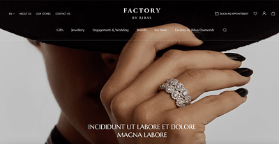 Factory By Ribas - Application web