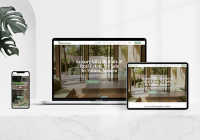 Tulum Immo - Plateforme Immobilière de Luxe Tropicale - Création de site internet