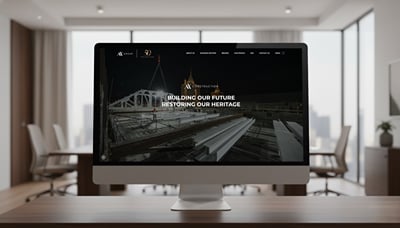 Corporate website for a leading Malta group - SEO