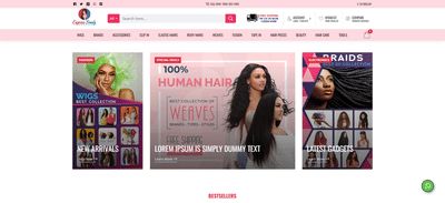 Express beauty online Web Development - E-commerce