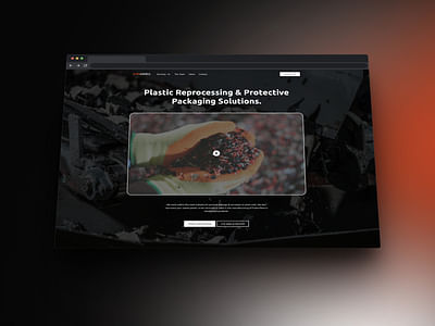 Full website redesign for plastics manufacturer - Création de site internet