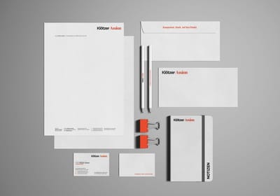 Corporate Design für Rechtsanwaltskanzlei - Grafikdesign