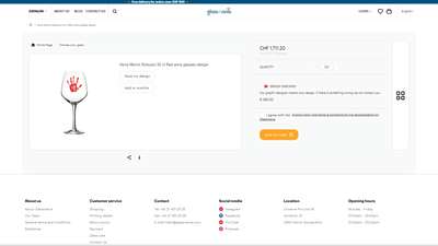 Glassmania - E-commerce