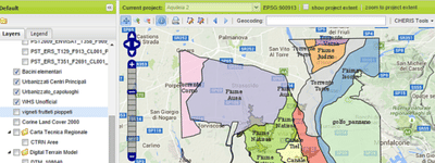 KNOWLEDGE BASE - a WebGIS system - Sviluppo di software