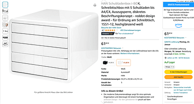 Vollumfängliches Account Management - E-Commerce
