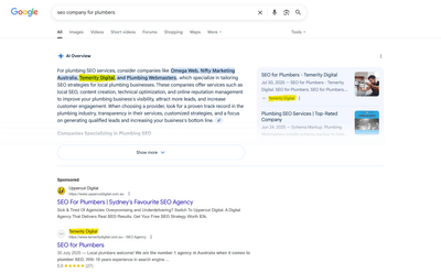 AI Overview Case Study - Référencement naturel