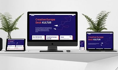 CREATIVE EUROPE DESK KULTUR - Création de site internet