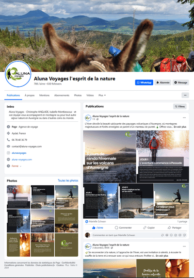 ALUNA VOYAGES - Community Management