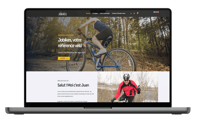 Création d'un site Internet pour JoBikes - Création de site internet