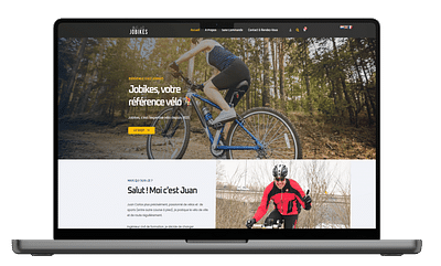 Création d'un site Internet pour JoBikes - Webseitengestaltung