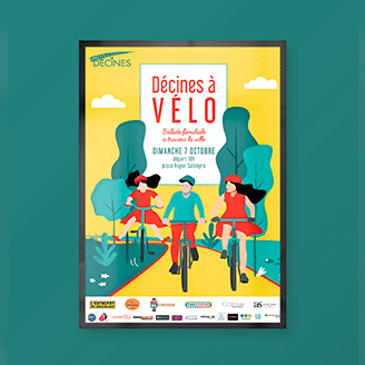 Création d'un flyer événementiel | Décines - Publicité