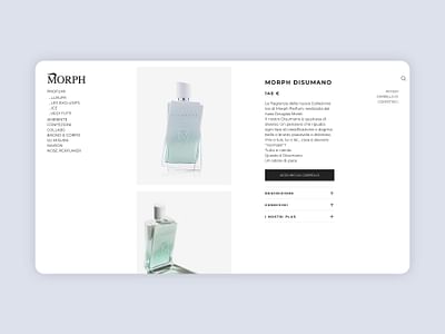 Morph Parfume Ecommerce - E-commerce