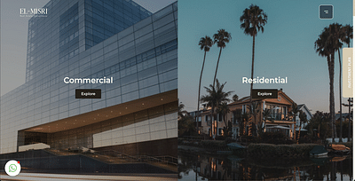 Customized El-Misri Real Estate Website - Webseitengestaltung