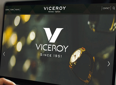 Website Viceroy center - Webseitengestaltung