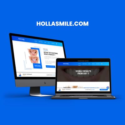 Holla Smile™ (Website Design & Development) - E-Commerce