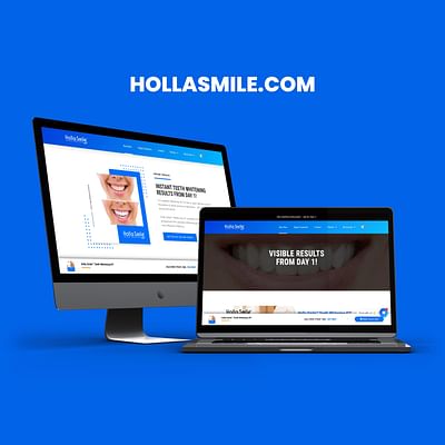 Holla Smile™ (Website Design & Development) - E-commerce
