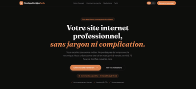 Le site pour les commande - Email Marketing