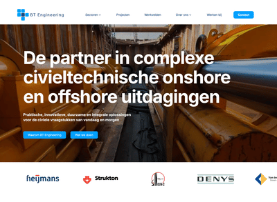 BT Engineering - Website Creatie