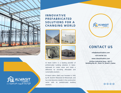 Brochure - Alwasit Cabins - Image de marque & branding