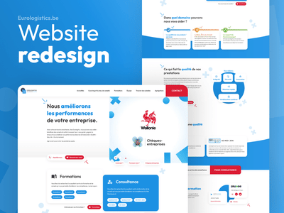Refonte complète d'un site web corporate - UX/UI & éco-conception - Création de site internet