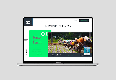 Green Invest - Webseitengestaltung