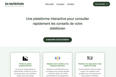 WebApp Data Driven pour la nutrition - Data Consulting