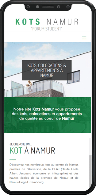 Kots Namur - Web Applicatie