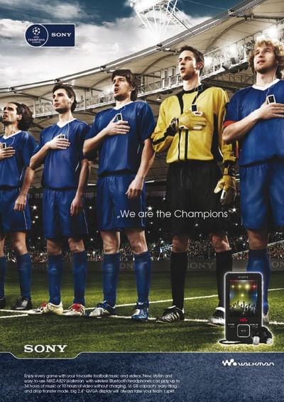 CHAMPIONS - Werbung