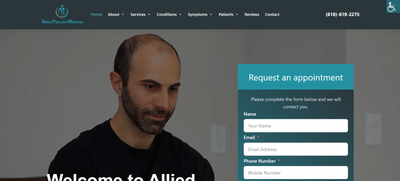 Allied Pain and Wellness - Content Strategy