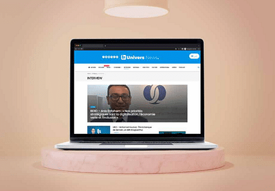 Website Design & Development - UniversNews - Web analytique/Big data