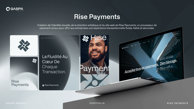 Rise Payments | Processeur de paiements - Création de site internet