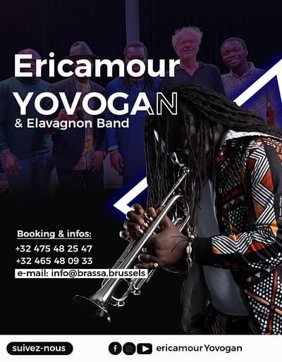 Booking Ericamour flyers - Website Creation