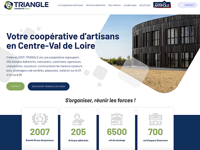 Création site internet - GROUPEMENT ARTIPÔLE - Référencement naturel