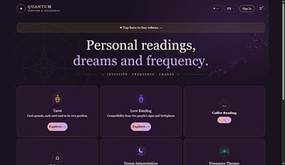 Triamind Quantum: our own six-module app with a shared wallet - Creación de Sitios Web