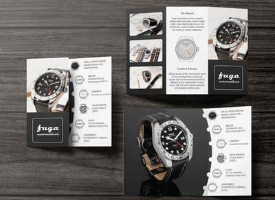 Diseño Gráfico Fuga Automáticos - Diseño Gráfico