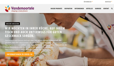 Vandemoortele: PR- u. Marketing, Presse-Events - Öffentlichkeitsarbeit (PR)