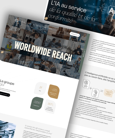 Refonte partielle site web WordPress - Création de site internet