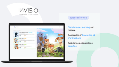 Plateforme e-learning - Gamification - Ergonomie (UX/UI)