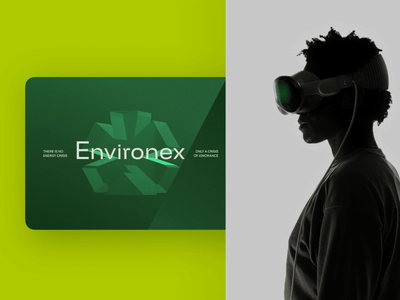 Environex | Complete Brand Identity for an Energy Saving App - Diseño Gráfico
