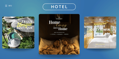 Graphics for Hotel - Social Media